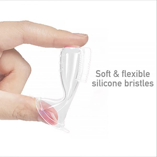 Finger Toothbrush & Gum Massager Set