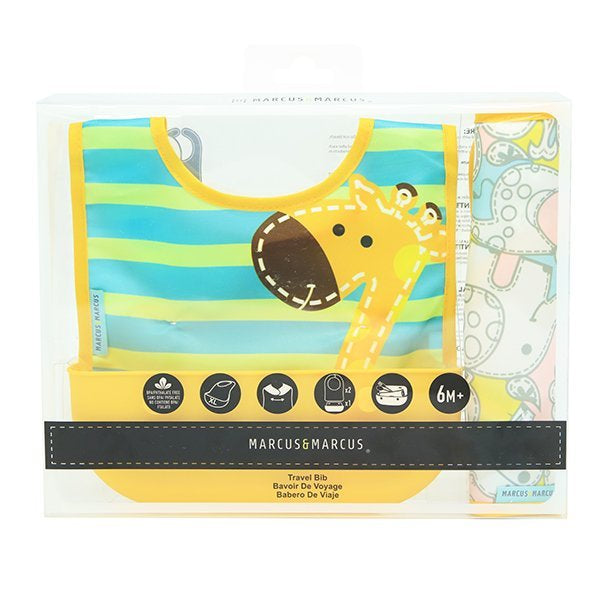 Marcus & Marcus travel baby bibs yellow