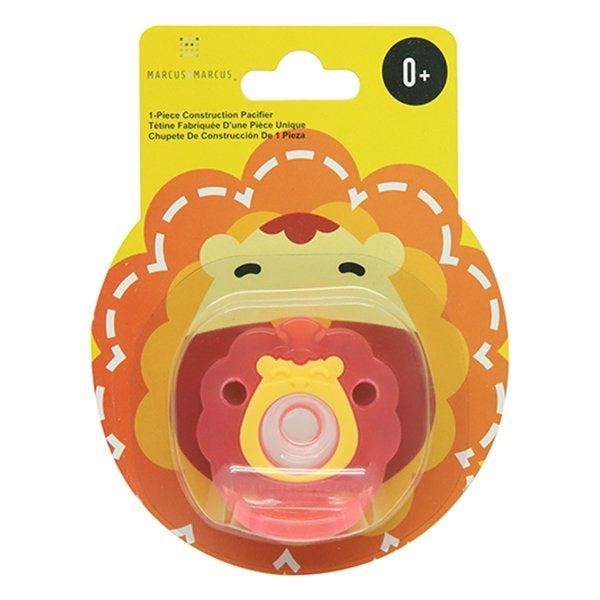 Marcus & Marcus platinum silicone infant soother pacifier red packaging