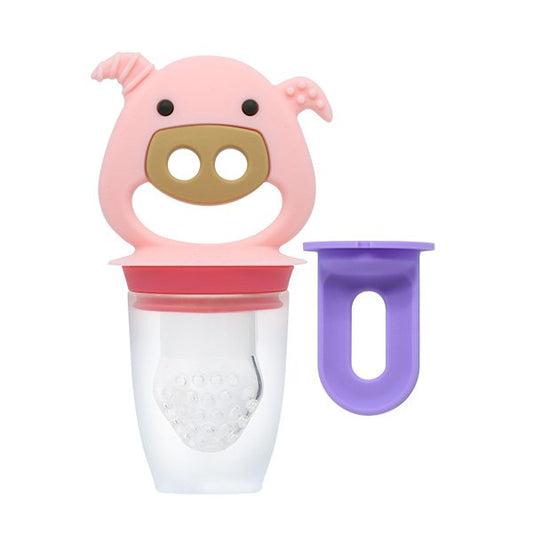 Marcus Marcus infant fruit feeder, teether pink