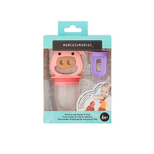 Marcus Marcus infant fruit feeder, teether pokey packaging