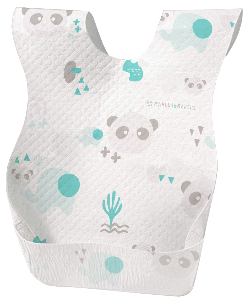 Disposal Baby Bib