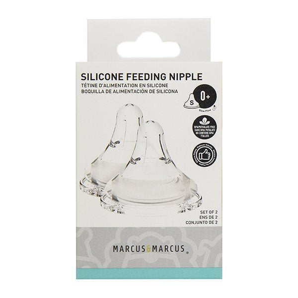 Silicone Feeding Nipple (Set of 2)