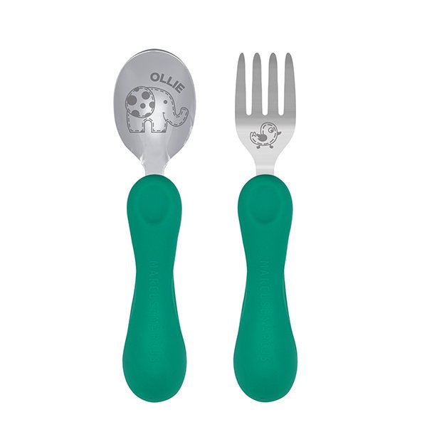 Easy Grip Spoon & Fork Set