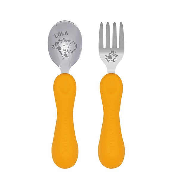 Easy Grip Spoon & Fork Set