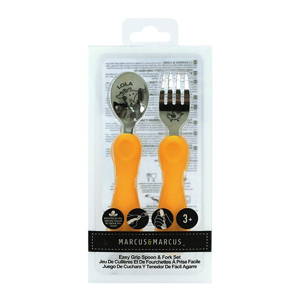 Easy Grip Spoon & Fork Set