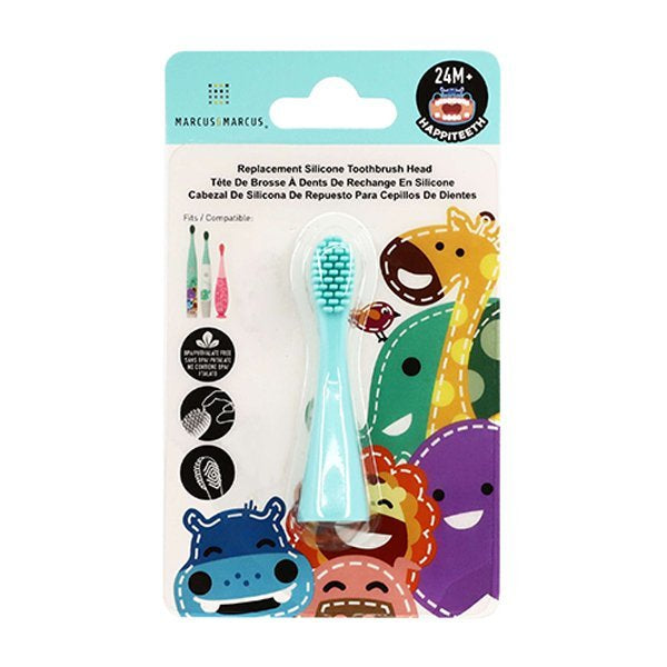 Replacement Silicone Toothbrush Heads