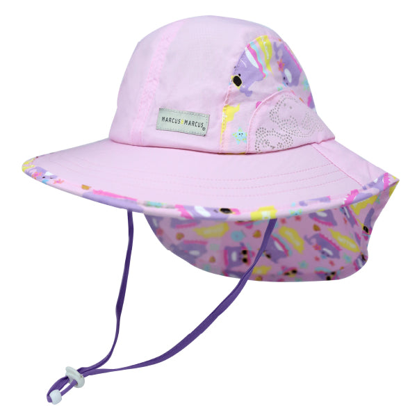 UV Protection Back Flap Hat