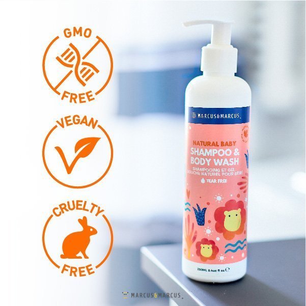Natural Baby shampoo and body wash