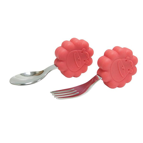 Palm Grasp Spoon & Fork Set