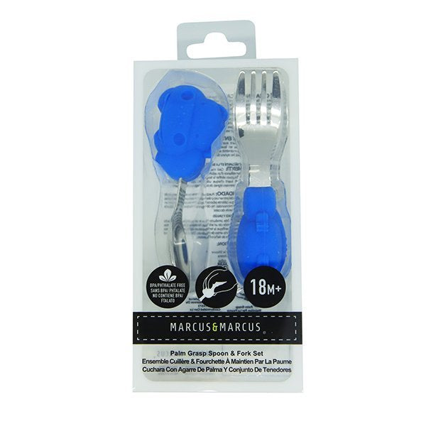 Palm Grasp Spoon & Fork Set