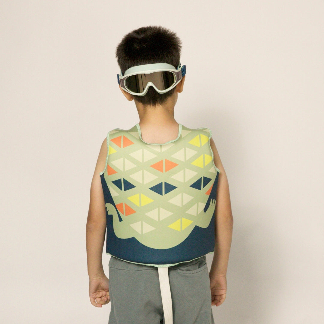 Swim Vest - Jungle Reptiles