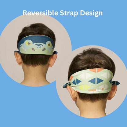 Headband Swimming Goggles - Jungle Reptiles