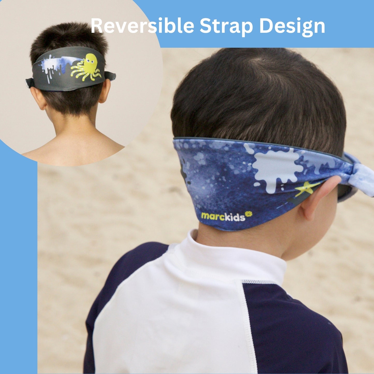 Headband Swimming Goggles - Angry Octopus