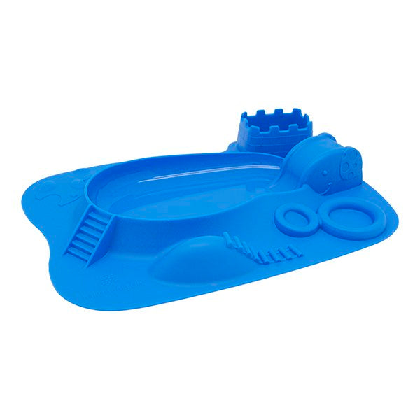 Marcus & Marcus silicone plate blue