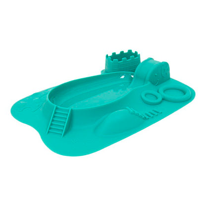 Marcus & Marcus silicone plate green