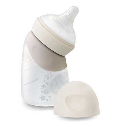 Silicone Angled Feeding Bottle (120ML)