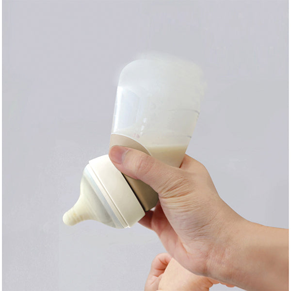 Silicone Angled Feeding Bottle (120ML)