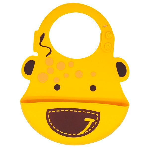 Marcus & Marcus soft silicone baby bibs yellow