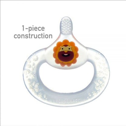 嬰兒矽膠透明紓緩牙膠