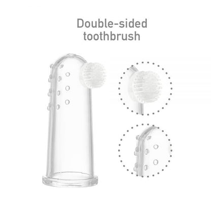 Finger Toothbrush & Gum Massager Set