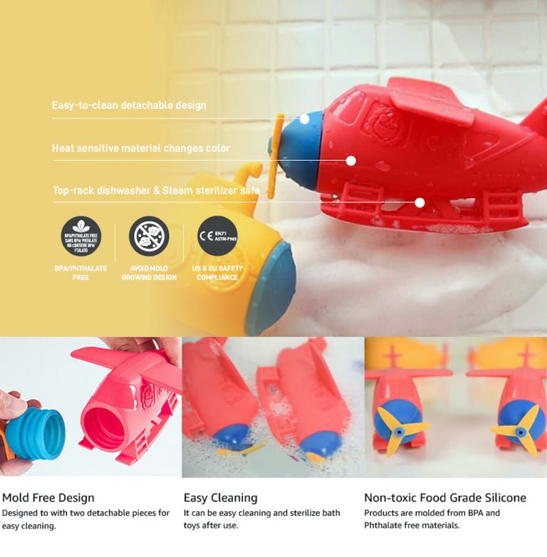 Marcus&Marcus - Squirting Bath Toys (Mold-Free) - Marcus & Marcus 40% OFF  SALE