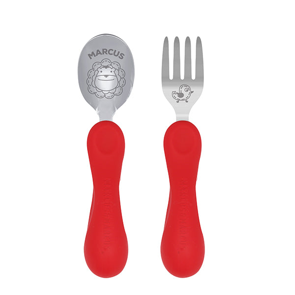 Easy Grip Spoon & Fork Set