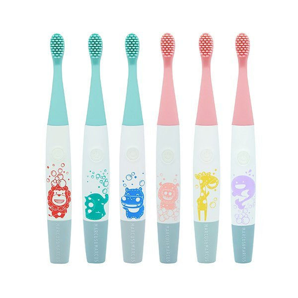 Kids Interactive Sonic Silicone Toothbrush Set + Toothpaste (with Fluoride)