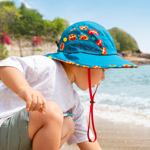 Hat with flap at hot sale back