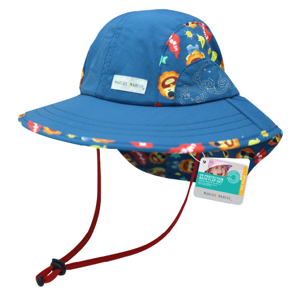 UV Protection Back Flap Hat – Marcus & Marcus