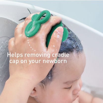 嬰兒矽膠沐浴按摩刷