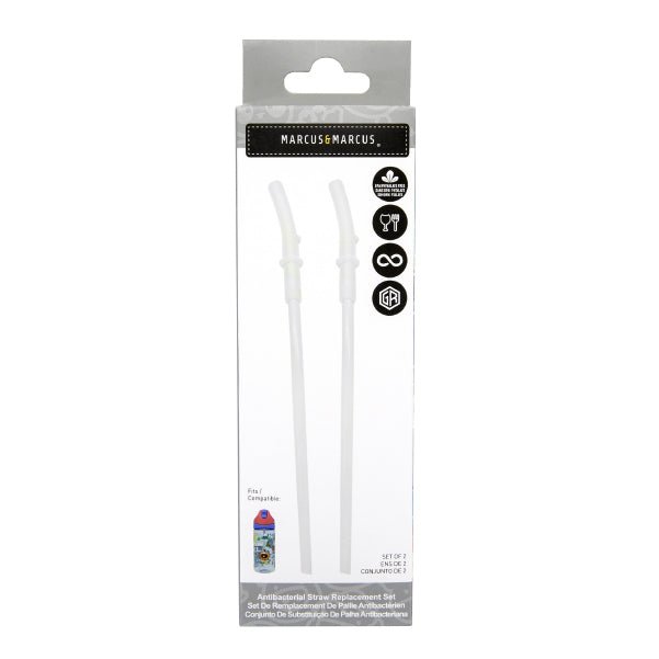 Antibacterial Straw Replacement Set - Marcus & Marcus